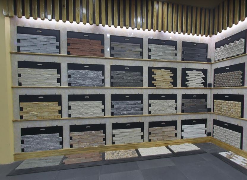 Natural Slate Wall Cladding Stone Panels For Exterior and Interior Wall
